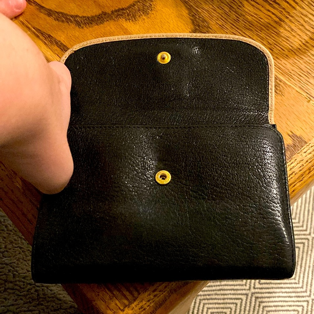 Miu Miu Prada Pink And Black Wallet - image 2